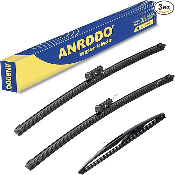 3 wipers Replacement For GMC Acadia 2007-2012 Saturn Outlook 2007-2010 Original by ANRDDO
