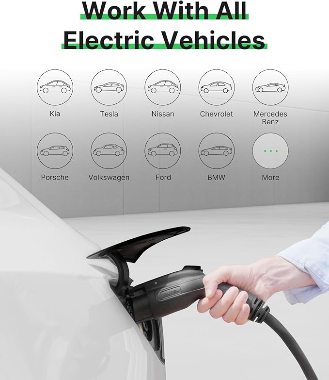 Autel Home Level 2 EV Charger up to 40Amp, Indoor/Outdoor Fast Electric Vehicle - Image 2