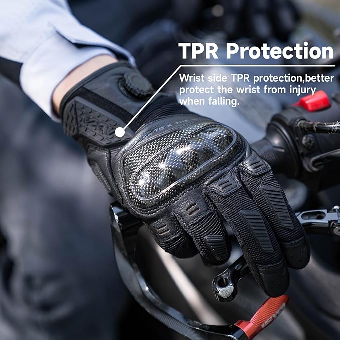 VXW High Protection Motorcycle Gloves - Image 4