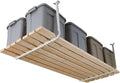 80842-10 33 in. x 34 in. Adjustable Garage Ceiling Mount Storage Rack Kit by Hyloft