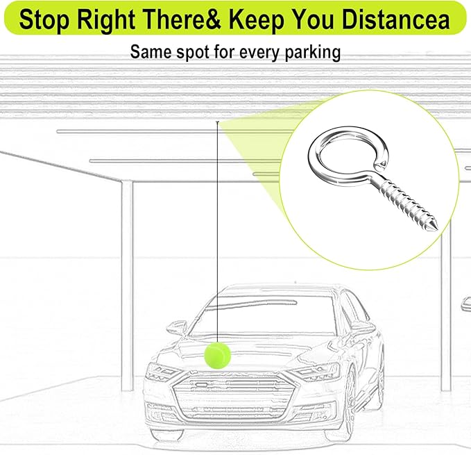 Garage Tennis Ball Parking Aid, Parking Guide System - Image 4