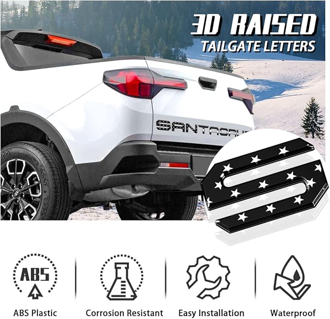 Tailgate Inserts Letters Compatible - Image 5