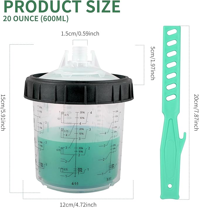 Disposable Paint Spray Gun Cups - Image 7