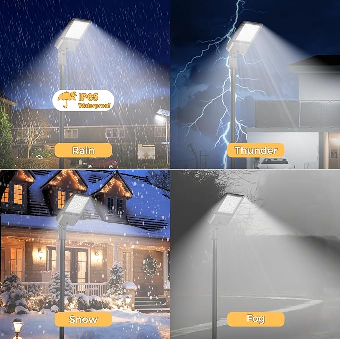 180W LED Parking Lot Lights Commercial Area Oudoor Lighting Street Light - Image 6