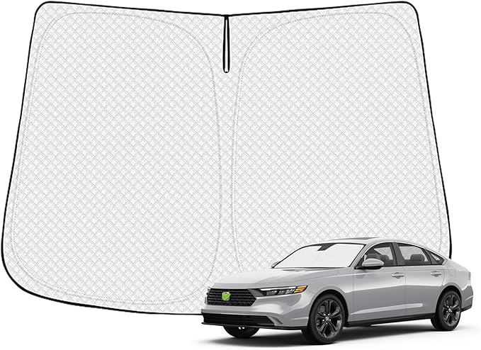 Windshield Sun Shade for 2023-2025 2026 Honda Accord Accessories Thicken by Canvcle