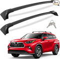 KINGGERI Lockable 260lbs Cross Bars Roof Racks Fit by KINGGERI