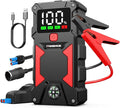 Car Jump Starter, 5000A Peak 24800mAh 12V Car Battery Starter, by FNNEMGE