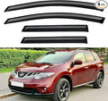 Window Visors Rain Guards Shield by YQAUTEC