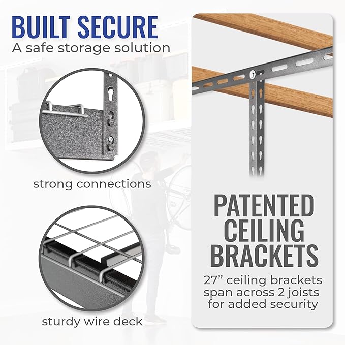 SafeRacks Overhead Storage Rack - Image 6