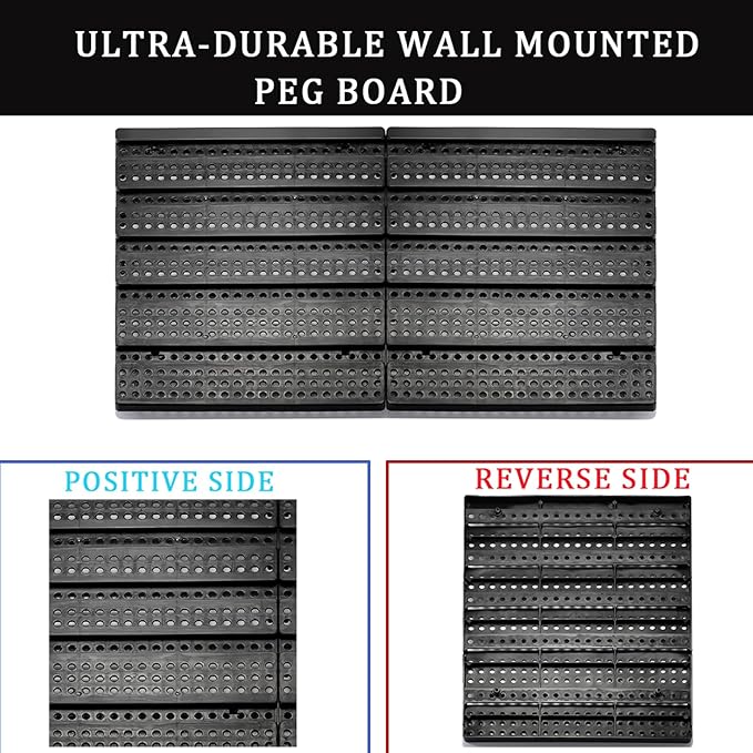 Wall Mounted Storage Bins Parts Rack 4 Colors Bin Organizer Garage Plastic Shop - Image 5