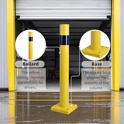 4 Pack 4" Diameter SpringBack Safety Bollard Post - Image 4