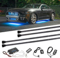 LEDGlow 4pc Million Color Multi-Color LED Underbody Underglow Accent Lighting by LEDGlow