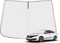 Windshield Sun Shade for 2016-2021 Honda Civic 10th Gen Accessories Thicken by Canvcle