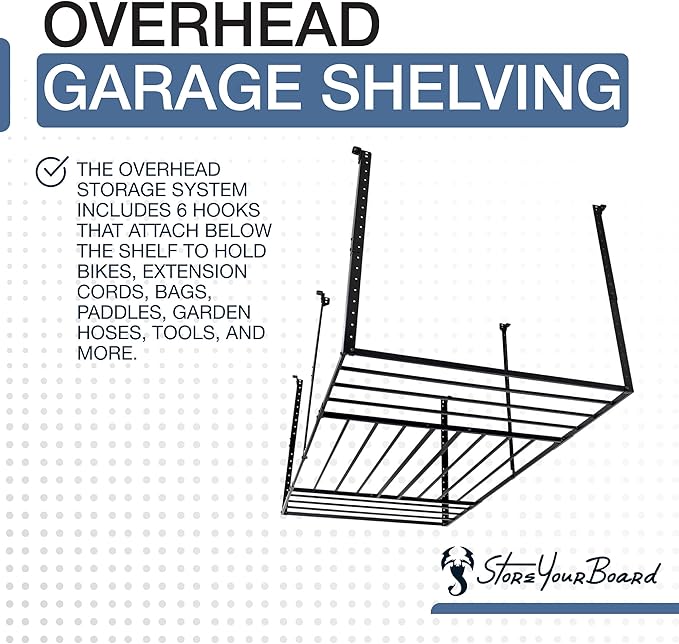 StoreYourBoard 4X8 Garage Storage Rack - Image 2