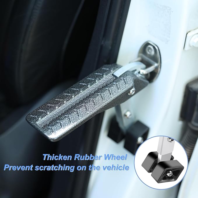 COWVIE Foldable Car Door Step Stand Pedal - Image 4