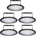 Viugreum 5 PACK 200W UFO LED High Bay Light, 20000LM 6500K Daylight White LED by Viugreum