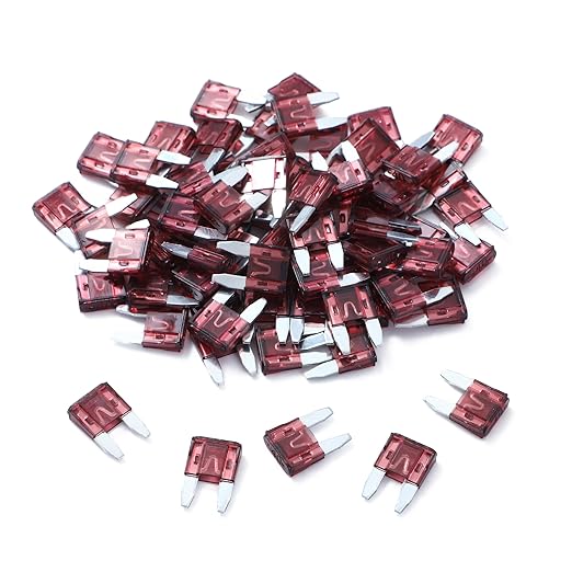 100 Pack Auto Fuses 40 AMP APM/ATM 32V Mini Blade Style Fuses 40A Short Circuit by JESUNK