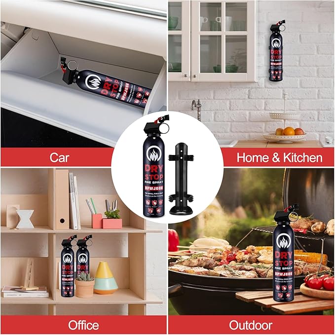 2Pack Dry Stop Fire Spray for Home - Image 8