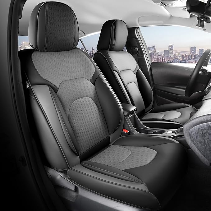 FREESOO Car Seat Covers Front Seats 2PCs, Waterproof Automotive Seat Covers - Image 8