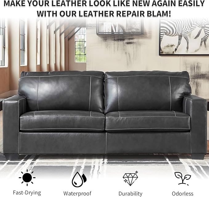Dark Gray Leather Recoloring Balm - Image 7