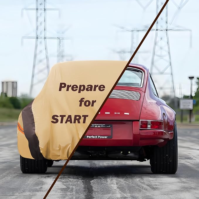 Heavy Duty Waterproof Car Cover Compatible - Image 4