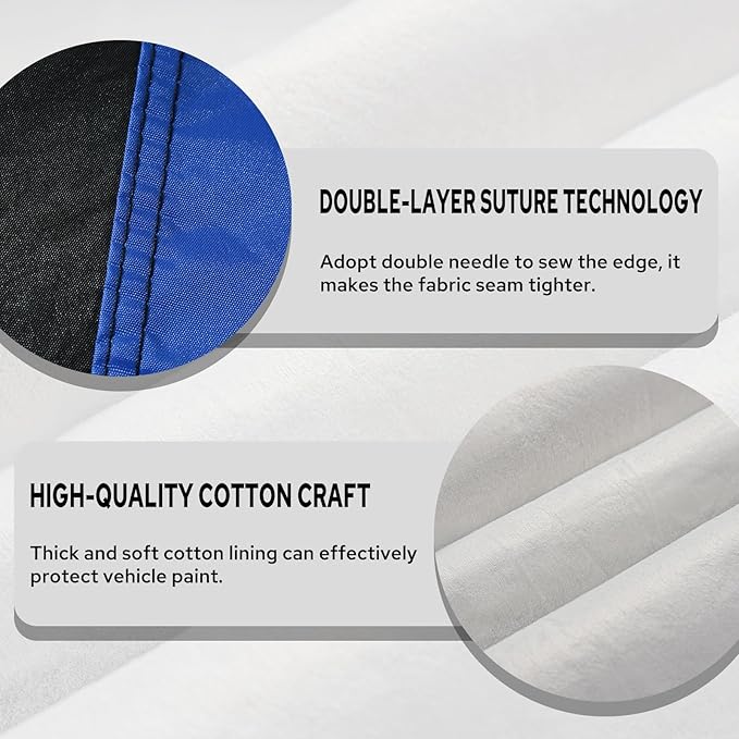 10-Layer Car Cover Waterproof All Weather - Image 2