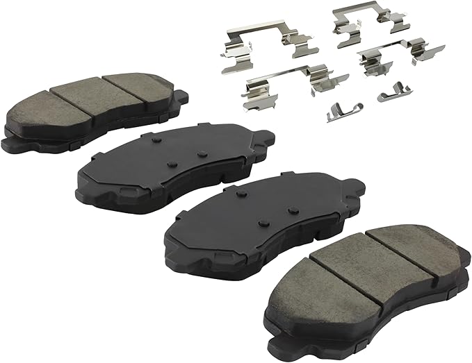 Premium Ceramic Front Brake Pads Compatible - Image 2