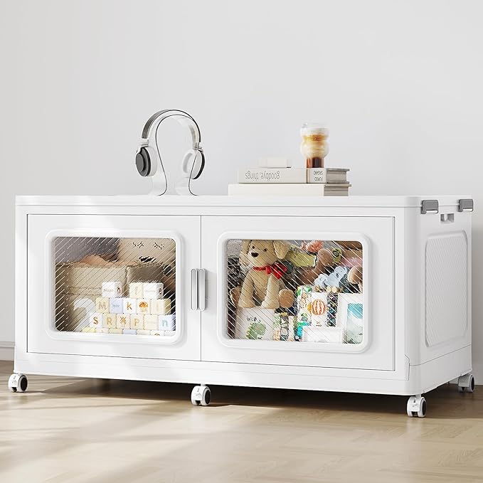 300 Qt Stackable Storage Bin by BROVIEW-EnjoytheArtofLife