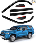 4 PCS in Channel Rain Guards Fit by CHYKORLA