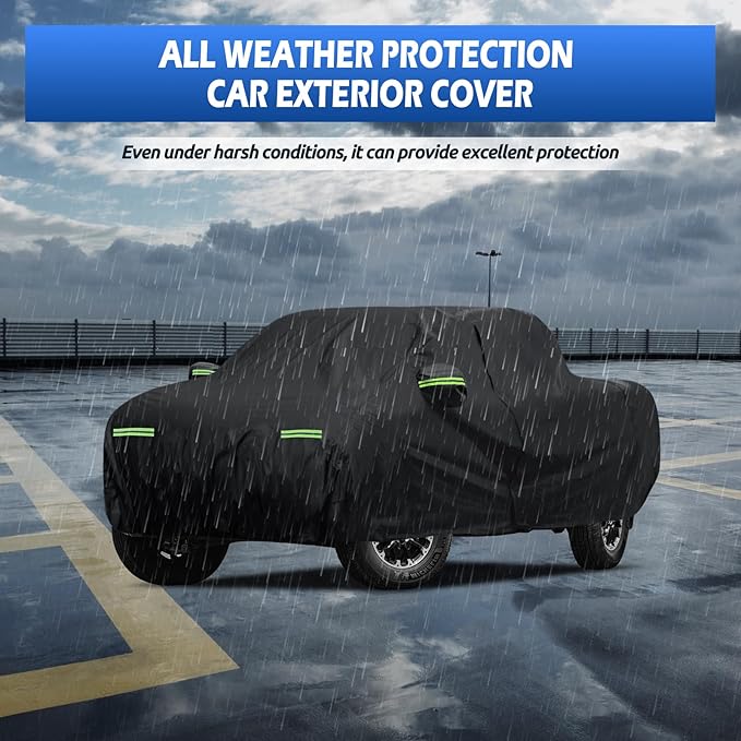 Car Cover Custom Fit for Toyota Tundra 5.5Ft Bed 2000-2025, Migaven Waterproof - Image 6