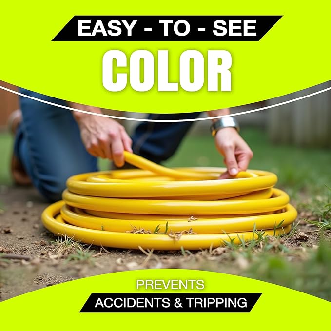 6ft Outdoor/Indoor Extension Cord 16/3 Gauge Heavy Duty 3 Prong SJTW, Waterproof - Image 5