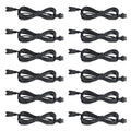 12 Pcs 4 Pin RGB Extension Cable RGB Wire by LAZZPPO