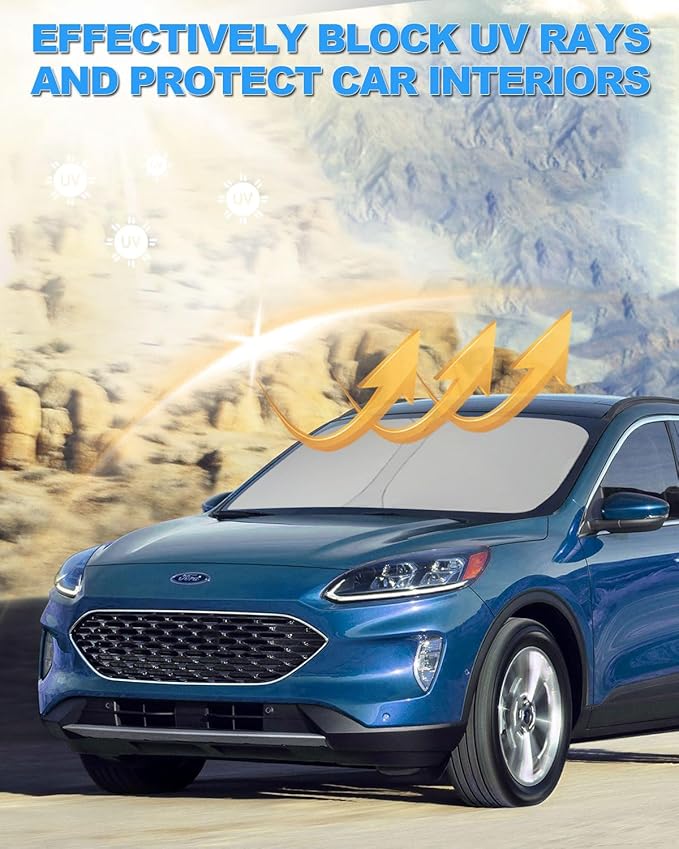 2025 Upgrade Front Windshield Sunshade fit - Image 6