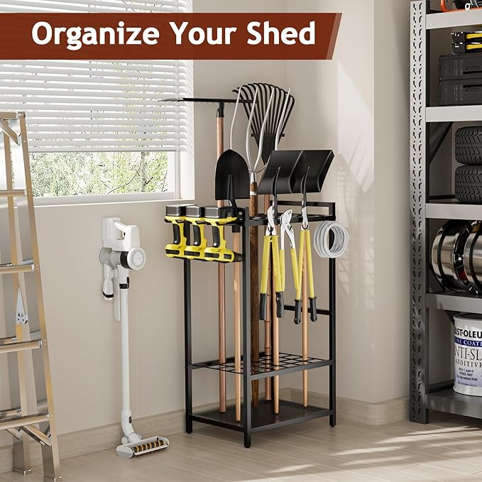 Garden Garage Tool Organizer Yard Tool Organizer - Image 3