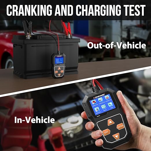 KONNWEI KW218 6V 12V Car Battery Tester 100-2000 CCA Automotive Battery Load - Image 5