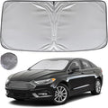 KAYZT Windshield Sun Shade for 2013-2021 Ford Fusion Foldable Sunshade Front by KAYZT