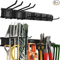 32 Inches Garage Organization, Wall Mount Garden Tool Organizer, 440lbs by Howzone