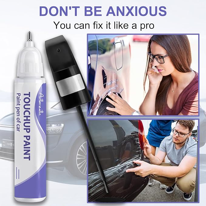 Touch Up Paint for Mercedes Benz Selenite Gray-Exact Match–Chips and Nicks - Image 4