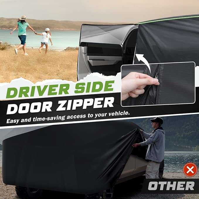 Mixsuper Liner Car Cover for Tesla Cybertruck 2024-2026, 7 Layers Waterproof - Image 3