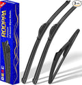 3 wipers Replacement for 2006-2011 Mini Cooper, Windshield Wiper Blades by ROOPPA