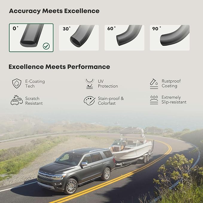 YHTAUTO 5 Inch Running Boards Side Steps Compatible - Image 5