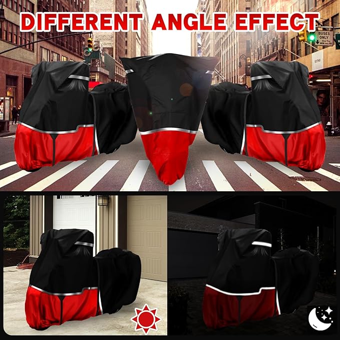 420D Motorcycle Cover Suitable for Kawasaki Ninja 400 500 650 Z900 Zx6r Models - Image 6