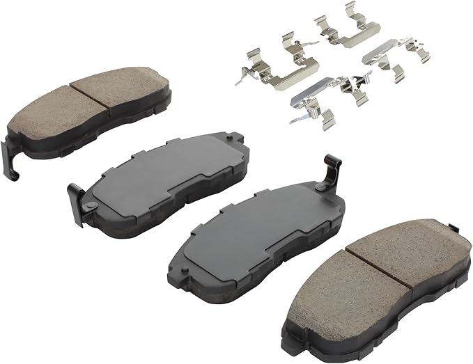 Premium Ceramic Front Brake Pads Compatible - Image 2