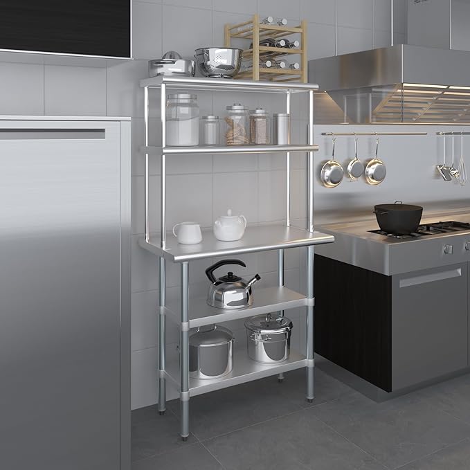 Amgood Stainless Steel Work Table - Image 8