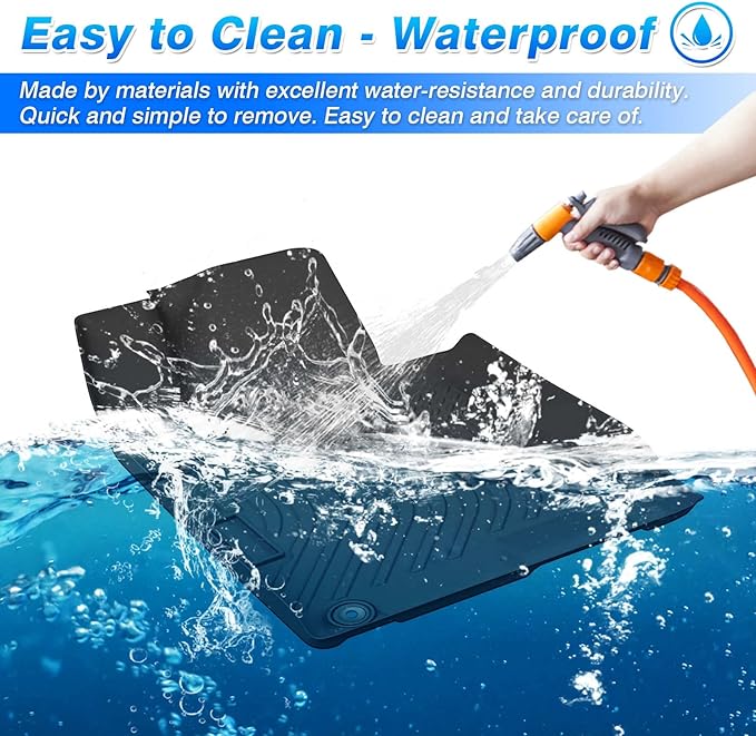 Floor Mats for Nissan Ariya 2023 2024 2025 2026, All Weather Floor Mat for - Image 4