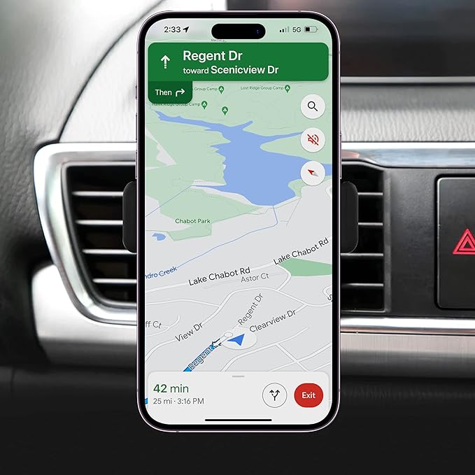 Kenu Airframe Ultra with Insta-Grip tech | Universal Smartphone Car Vent Mount - Image 4