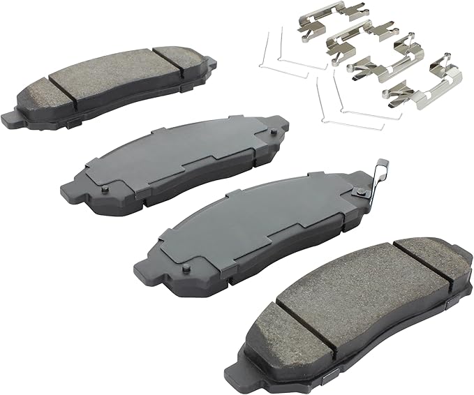 Premium Ceramic Front Brake Pads Compatible - Image 2