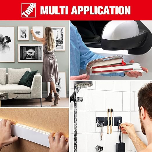 HitLights Double Sided Tape Heavy Duty, Waterproof Strong Mounting Adhesive - Image 7