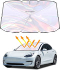 helloleiboo 5  Car Windshield Sun Shade Umbrella, Colorful by helloleiboo