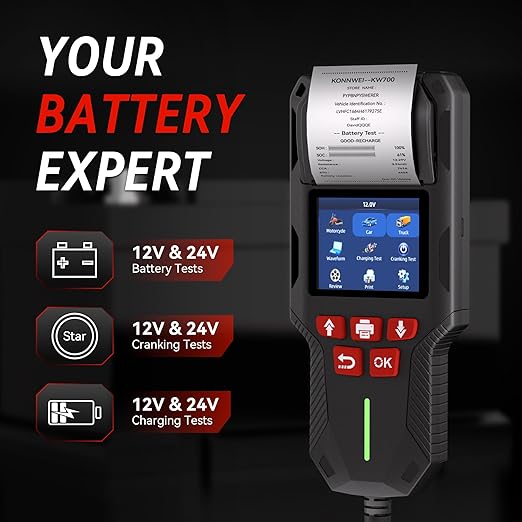 KONNWEI Car Battery Tester - Image 3